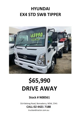 HYUNDAI EX4 STD SWB TIPPER